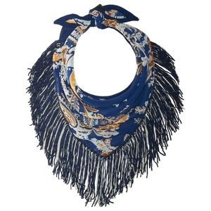 Steve Madden Fresh Foulards Neckerchief Navy Scarf